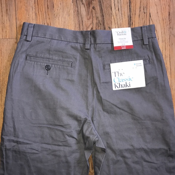 Croft & Barrow Classic Fit Pants - Picture 6 of 7